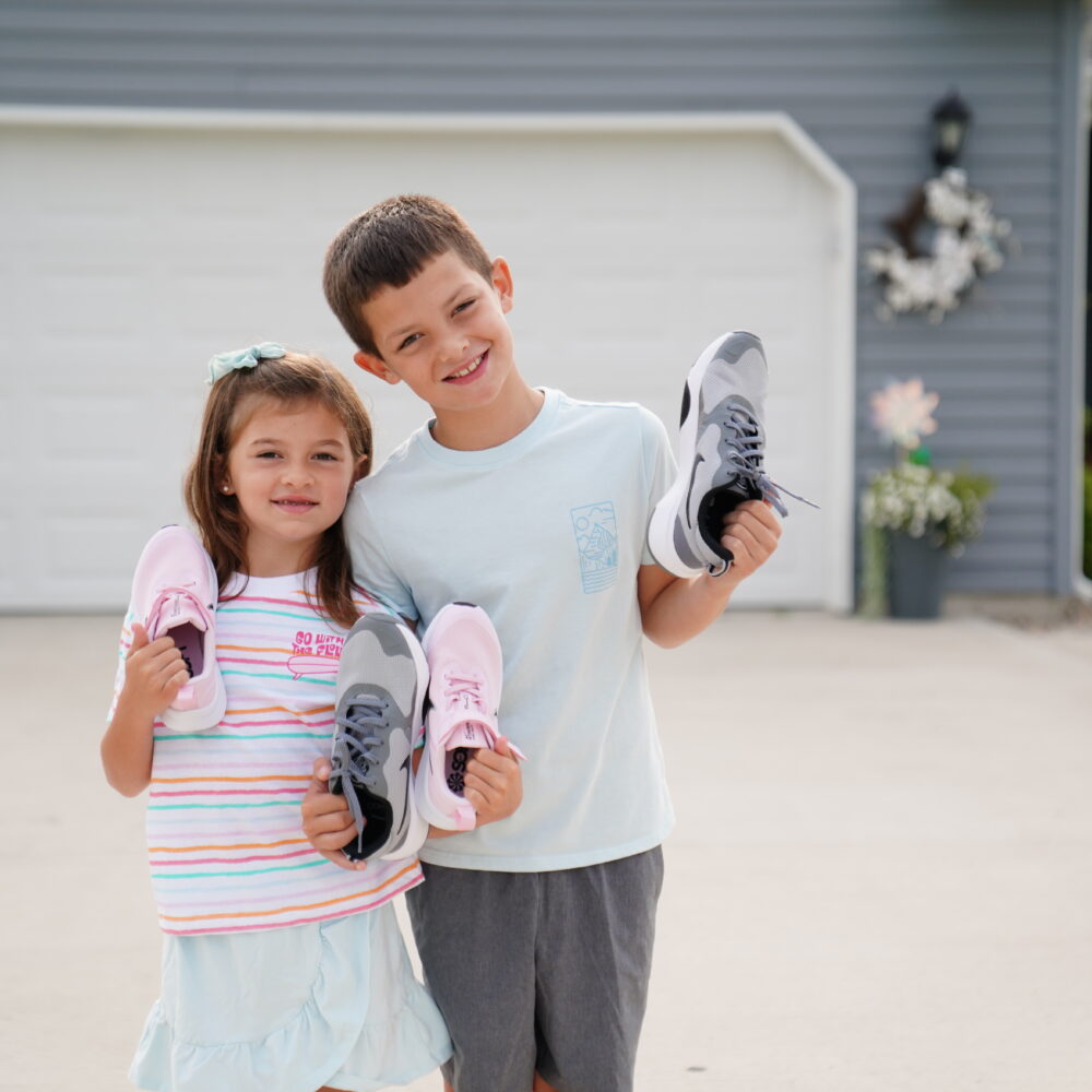 New Shoes Brody and Kennedy